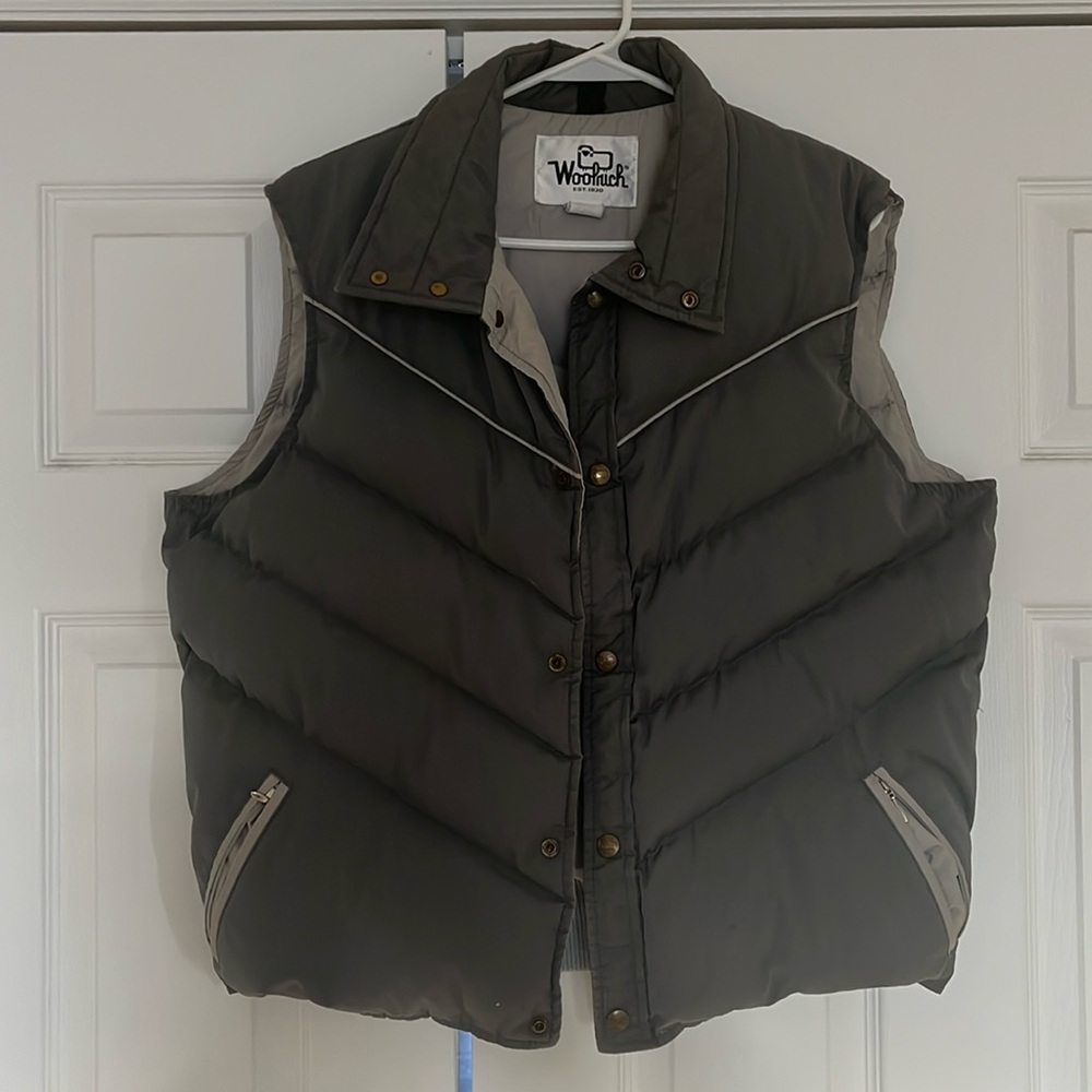 Vintage Men’s Woolrich down vest L